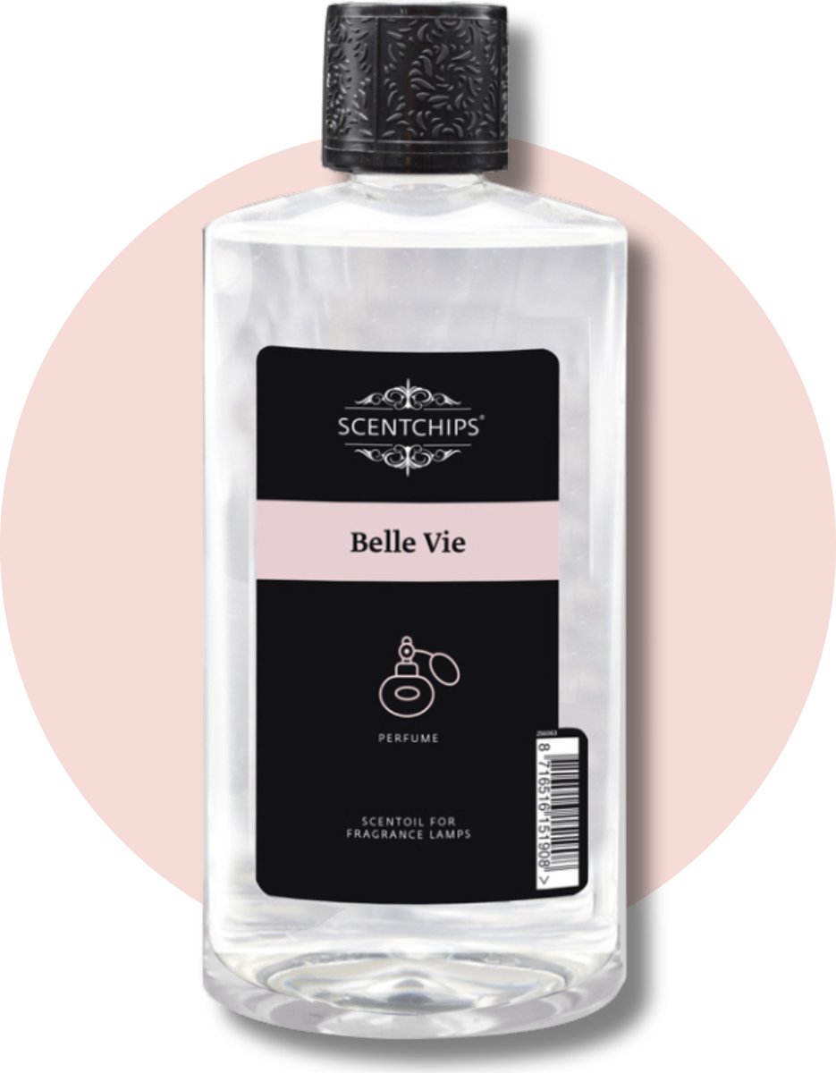 Scentchips® Belle Vie - Geurolie Voor Oliebrander - Parfum Olie - Geurolie Voor Lampenolie - Geurlamp Olie - 475ml