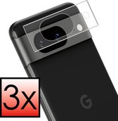 Screenprotector Geschikt voor Google Pixel 8a Camera Screenprotector Gehard Glas - Screenprotector Geschikt voor Google Pixel 8a Screenprotector Camera Tempered Glass - 3x