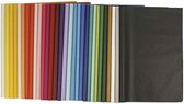 Tissuepapier, vel 50x70 cm,  14 gr, diverse kleuren, 300div vellen
