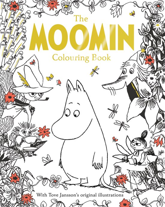 Foto: Moomin colouring book