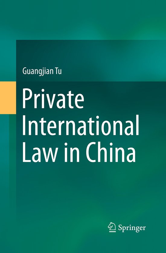Private International Law in China - cover