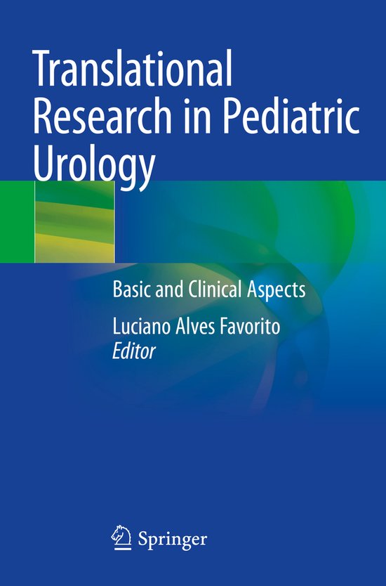 Translational Research in Pediatric Urology - cover