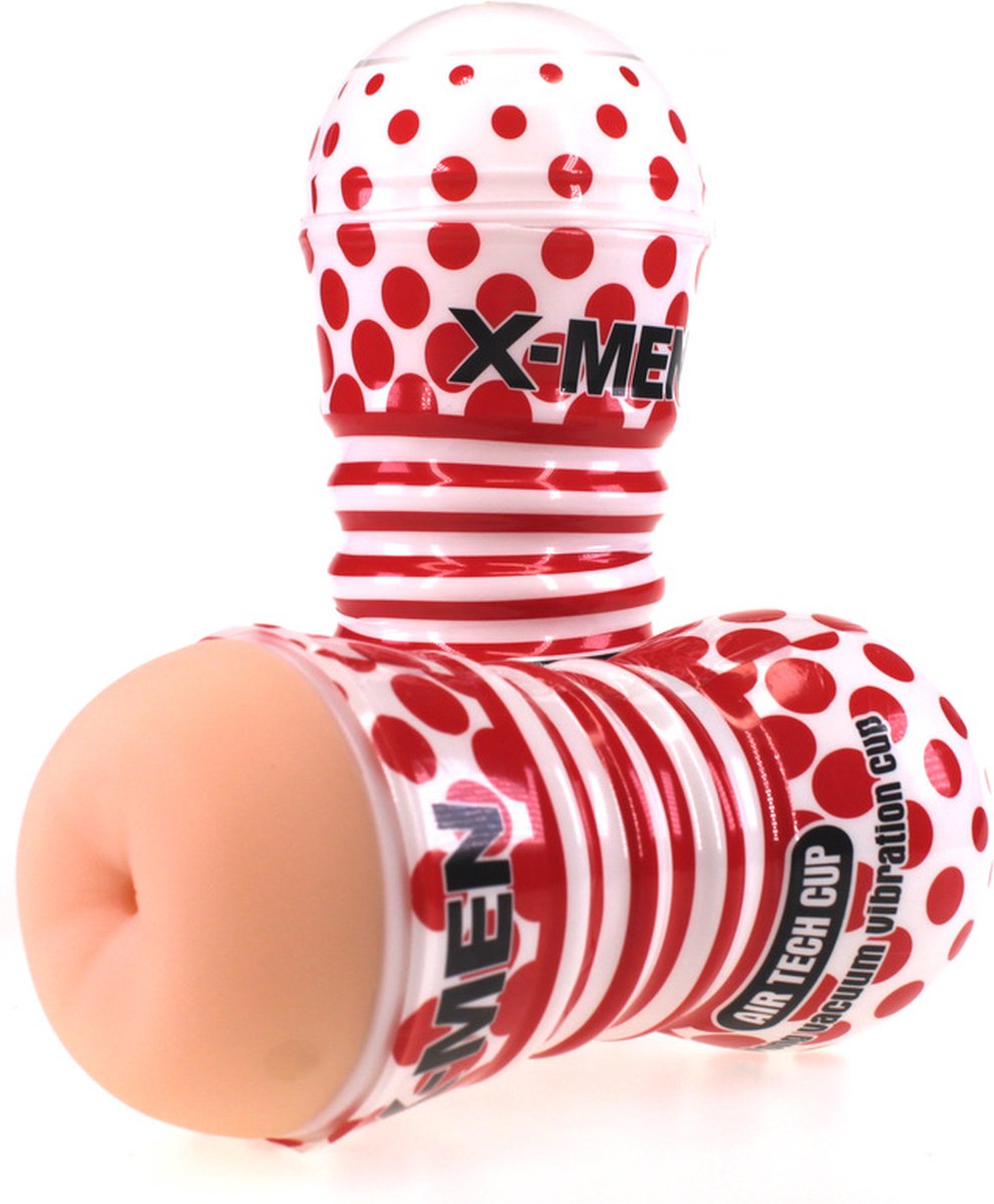 Goedkoopste X-MEN 10 speed Vibrerende - Vibration Masturbator Cup - Anus