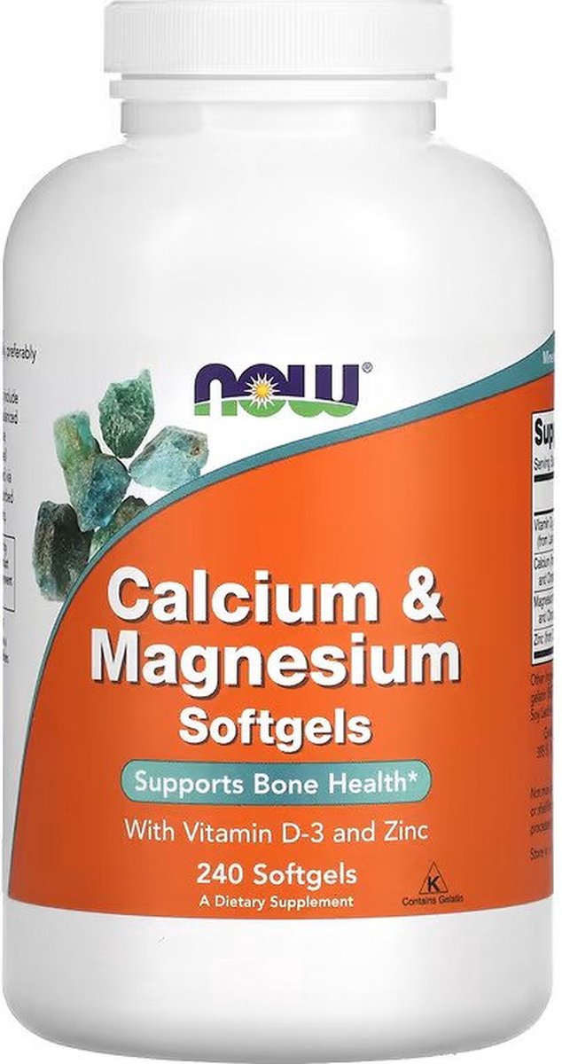Goedkoopste Calcium&Magnesium with Vit D and Zinc-240 softgels