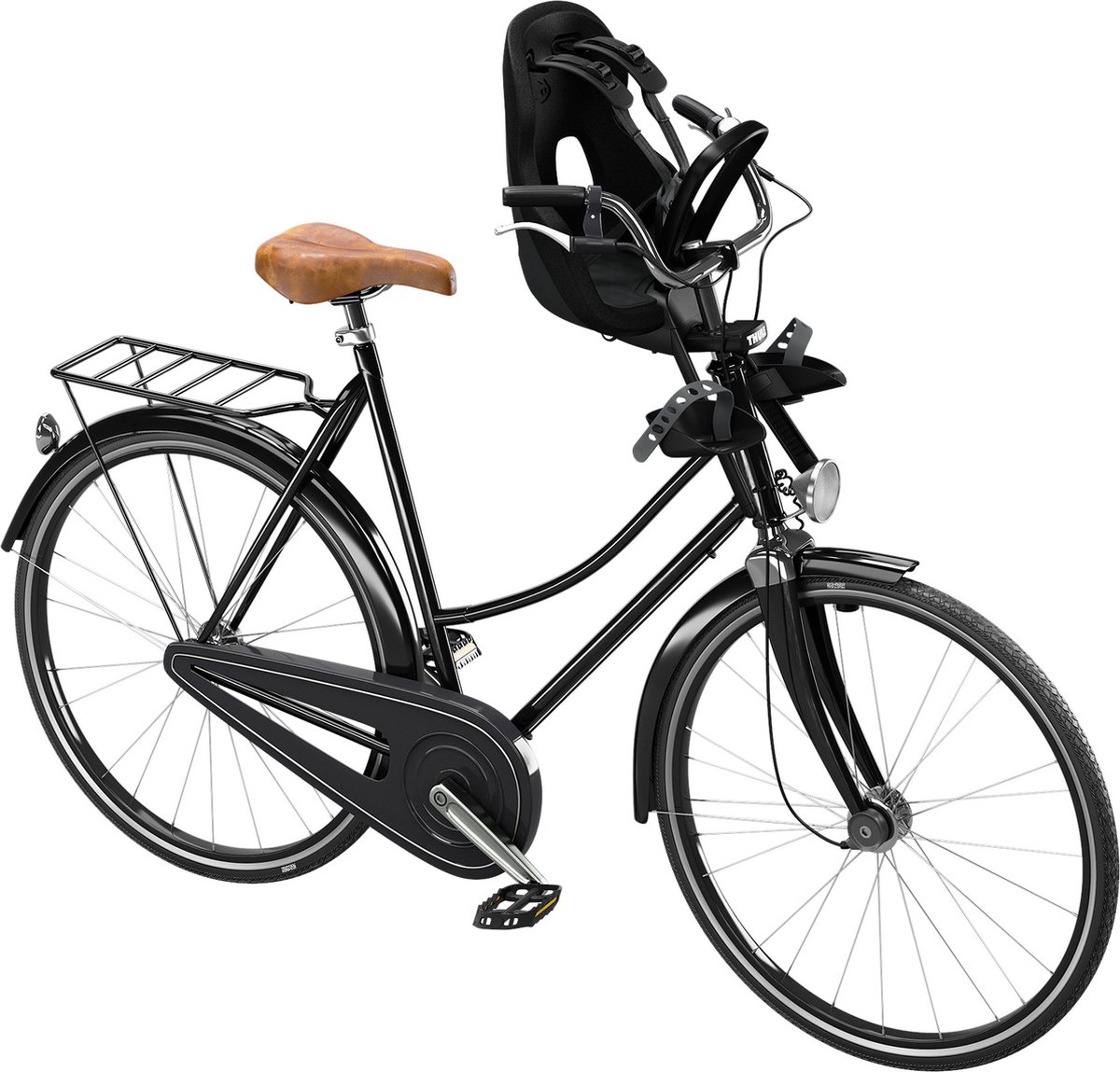 Thule Yepp Nexxt 2 mini - fietsstoeltje - Mid Black thumbnail 2