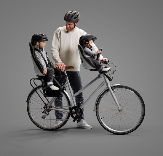 Thule Yepp Nexxt 2 Maxi – fietsstoeltje - achterzitje - Bagagedrager montage - White — afbeelding 5