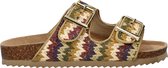 Colors of California dames slipper - Beige multi - Maat 40