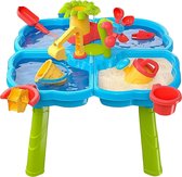 Watertafel - Zandtafel - Speeltafel voor Kinderen - Activiteiten Tafel voor Baby en Kinderen - Licht Blauw