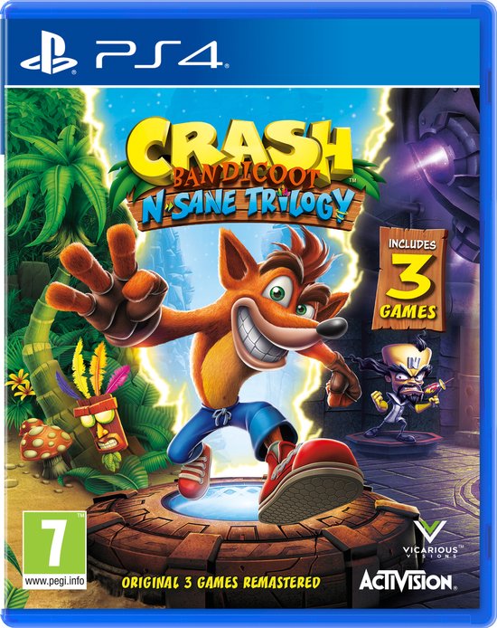 Foto: Crash bandicoot nsane trilogy playstation 4