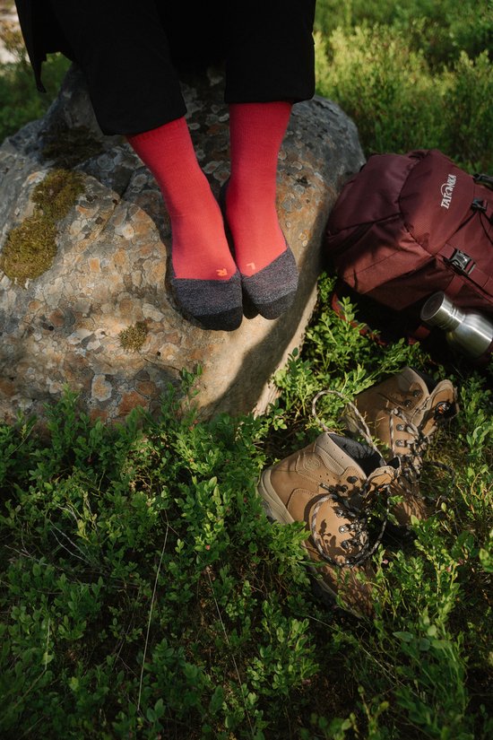 Chaussettes de randonnée femme FALKE TK2 - Gris - Taille 39/40
