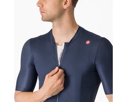 Castelli Espresso Jersey heren fietsshirt Belgian Blue