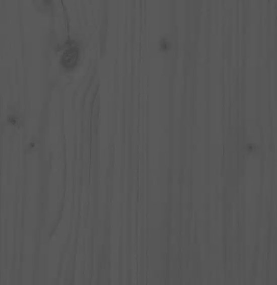 vidaXL - Slaapbank - uitschuifbaar - 2x(80x200) - cm - massief - grenenhout - grijs