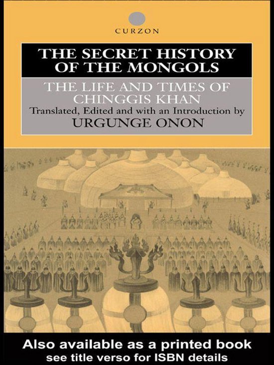 The Secret History of the Mongols - cover