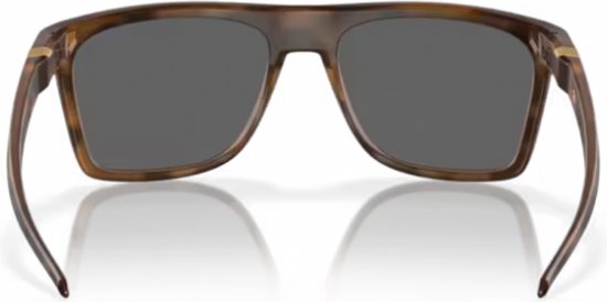 Oakley Leffingwell Matte Brown Tortoise/ Prizm Black Polarized - OO9100-18 van Oakley — afbeelding 4