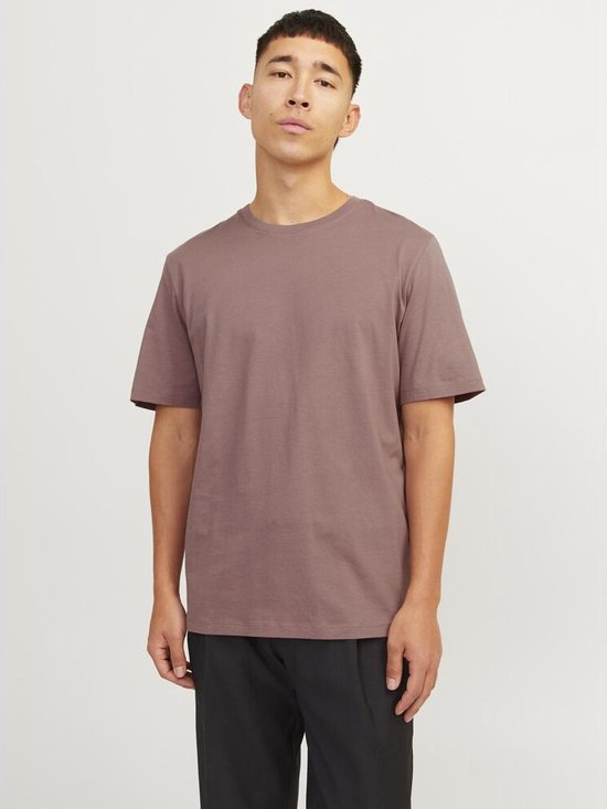 Jack & Jones Jack&Jones Jjeorganic Basic Tee Ss O-Neck Mauve BRUIN S