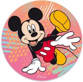 DEKORA - Eetbare dansende Mickey schijf - Decoratie > Eetbare versieringen