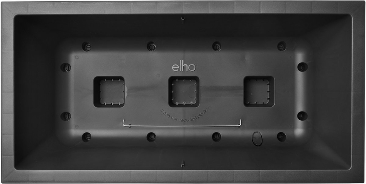 Elho Vivo Next Lang 80 - Jardinière intérieur & extérieur rectangulaire