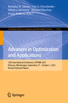 Communications in Computer and Information Science- Advances in Optimization and Applications