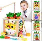 Kinderspeelgoed 1 2 & 3 Jaar - voor Meisjes en Jongens - Educatief Speelgoed - Montessori - Sensorisch - Klok