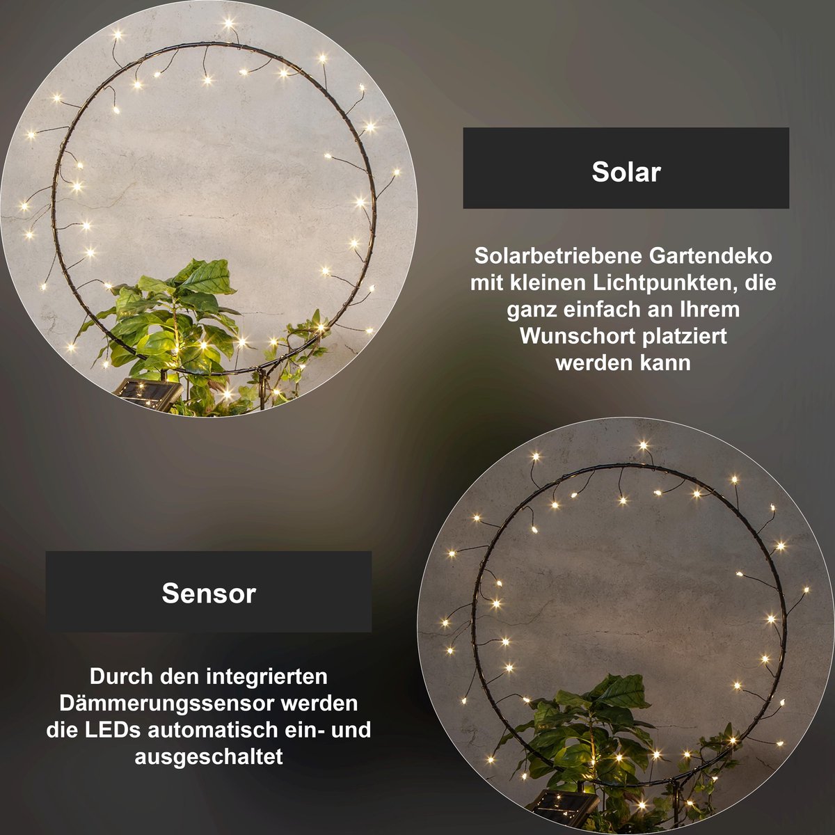 Star Solar Lichtring Barlumi 40 LED thumbnail 4