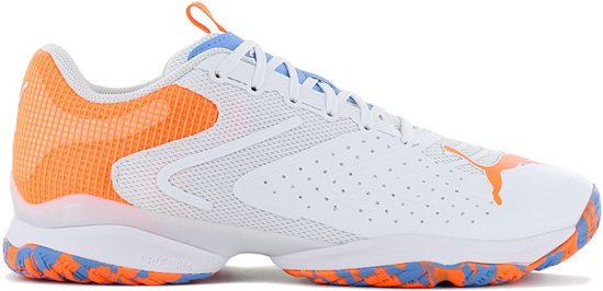 Puma Solarattack RCT - Padel Sport Squash Schoenen Wit 106947-04 - Maat EU 41 UK 7.5