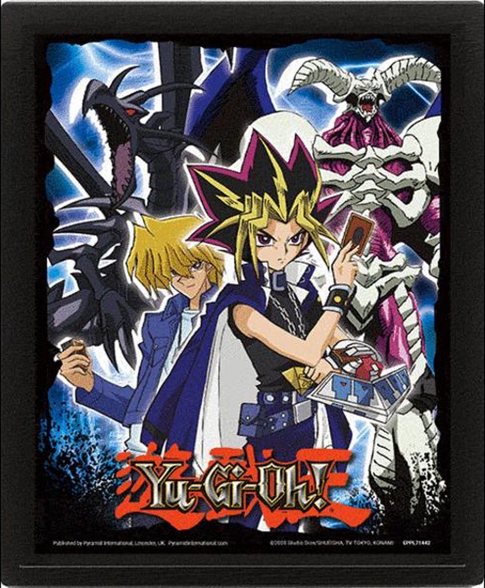 Yu-Gi-Oh! - Black Skull Dragon 3D Lenticular Poster 28,7 x 23,5cm