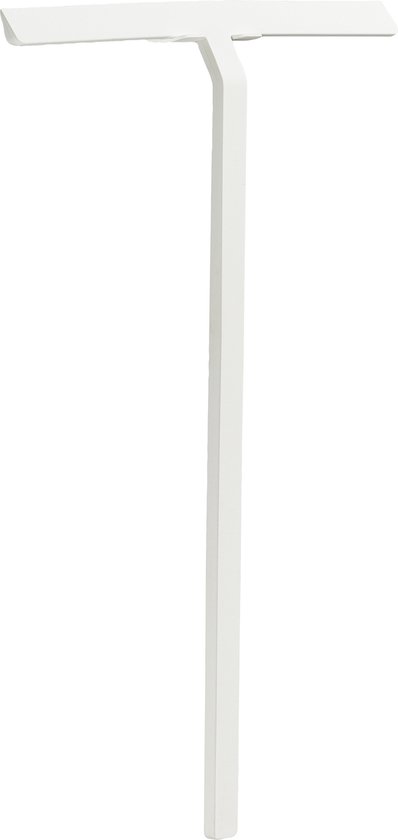 Zone Denmark Rim Schraper met houder 52 x 30 cm White- douchewisser - badkamer - trekker douche - siliconen materiaal - badkamer accessoires - douchecabine