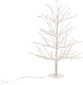 J-Line décoration Arbre Nu Perlés - métal - blanc - small - LED