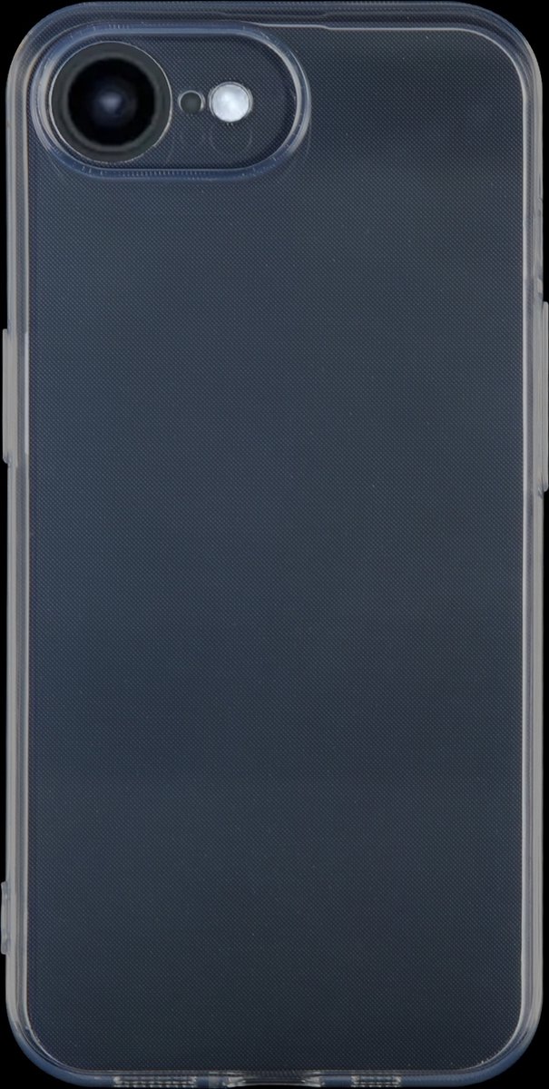 Mobigear Doorzichtig Hoesje geschikt voor Apple iPhone 16e Telefoonhoesje Flexibel TPU Extra Dun | Mobigear Ultra Thin Backcover | Doorzichtig Telefoonhoesje iPhone 16e | iPhone 16e Case | Back Cover - Transparant