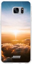 Samsung Galaxy S7 Edge Hoesje Transparant TPU Case - Cloud Sunset #ffffff