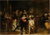 De Nachtwacht, Rembrandt van Rijn - Foto op Posterpapier - 59.4 x 42 cm (A2)