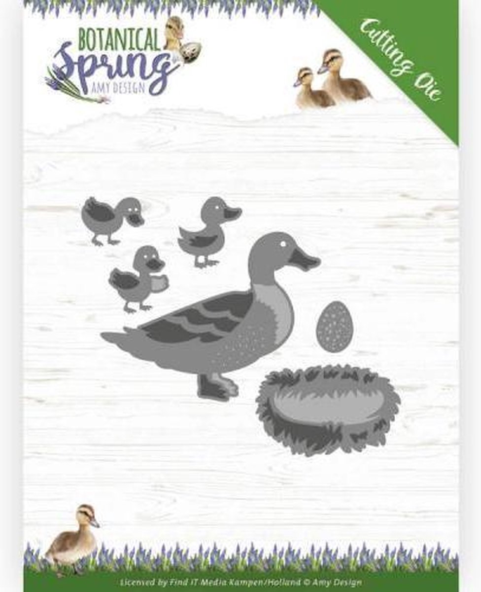 Botanical Spring Cutting Die by Amy Design