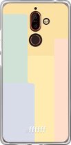 Nokia 7 Plus Hoesje Transparant TPU Case - Springtime Palette #ffffff