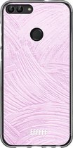 Huawei P Smart (2018) Hoesje Transparant TPU Case - Pink Slink #ffffff