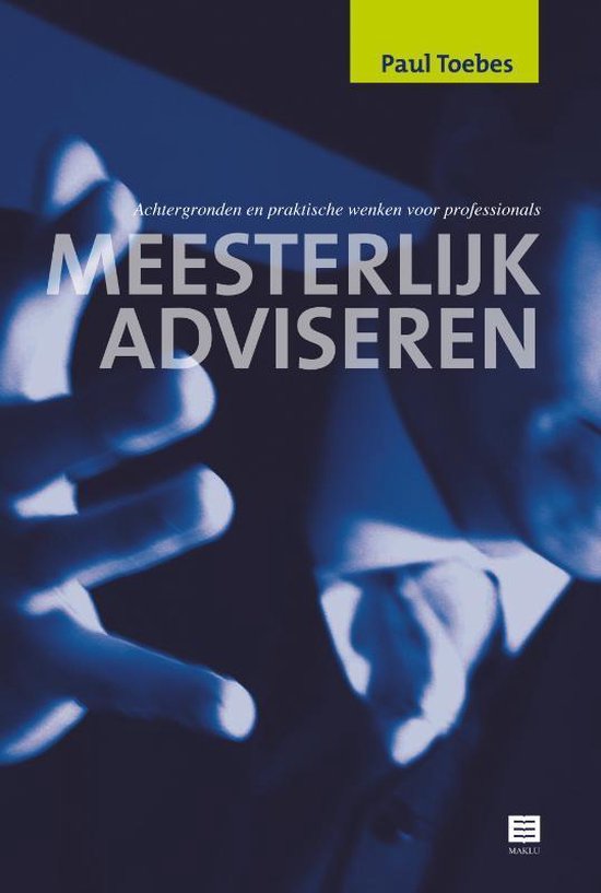Cover van het boek 'Meesterlijk adviseren'