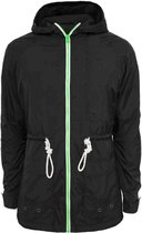 Urban Classics Windbreaker jacket -L- Long Nylon Zwart