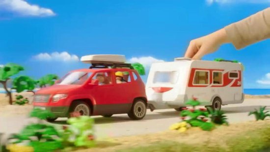 Playmobil Camping Family Caravan (5434) Toys - Zavvi SE