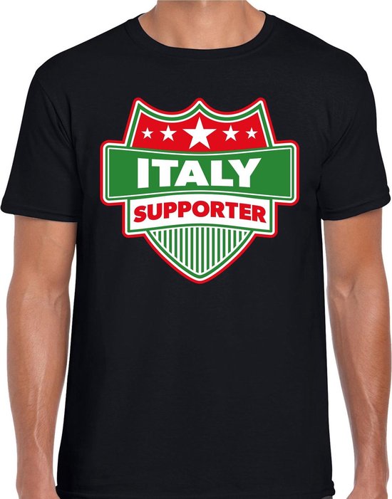 T-Shirt Supporter Italie - Maillot Fan Foot Polyester Avec Sac Drawstring
