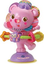 VTech Baby Draai & Dans Leeuw - Educatief Babyspeelgoed - Roze