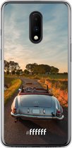 OnePlus 7 Hoesje Transparant TPU Case - Oldtimer Mercedes #ffffff