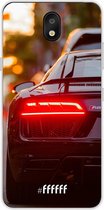 LG K30 (2019) Hoesje Transparant TPU Case - Audi R8 Back #ffffff