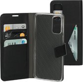 Mobiparts Classic Wallet Case Samsung Galaxy S20 4G/5G Zwart hoesje