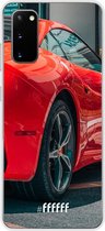 Samsung Galaxy S20 Hoesje Transparant TPU Case - Ferrari #ffffff