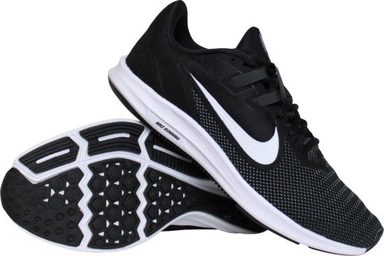 Nike Downshifter 9 hardloopschoenen dames zwart/wit | bol.com