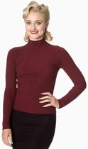 Dancing Days Longsleeve top -XL- LETS TANGO POLO Rood