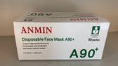 Anmin A90+ 3-laags mondkapje - 50 stuks
