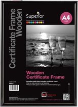 Seco fotolijst - A4 - zwart - 30mm frame - perpex - SE-WPA4