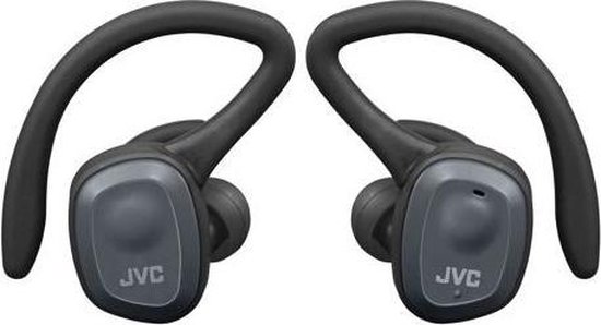 JVC HA-ET45T - Volledig draadloze sport oordopjes - Zwart