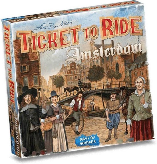 Ticket to Ride Amsterdam - Bordspel