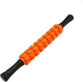 Let op type!! M2 multifunctionele spierontspanning Gear massage stick fitness roller Rod as (oranje)
